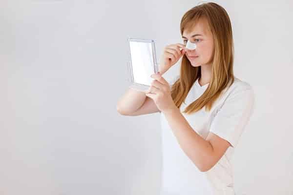 Use strips and other appropriate products if you are dealing with a blackhead