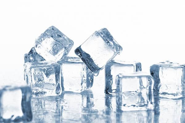 An ice cube