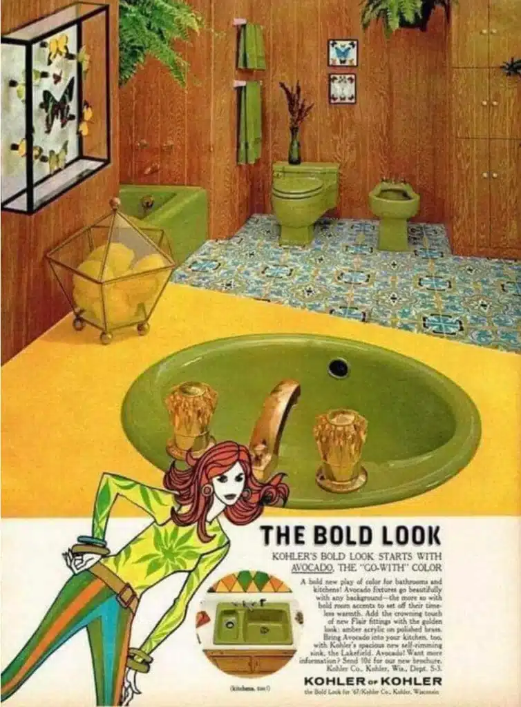Kohler Bathroom Fixtures – 1960S
