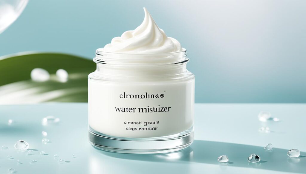 water-cream moisturizer