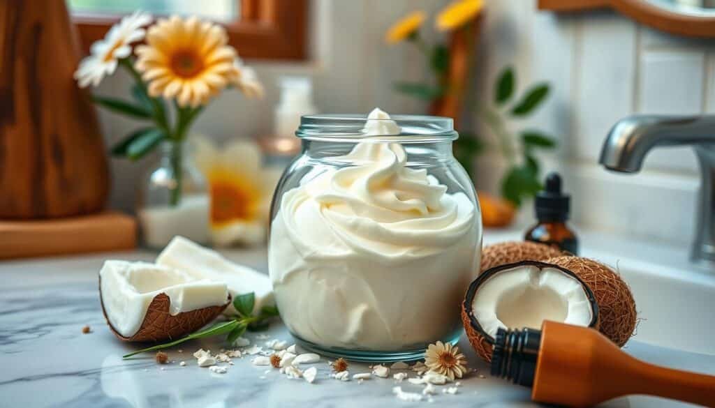 Whipped body butter